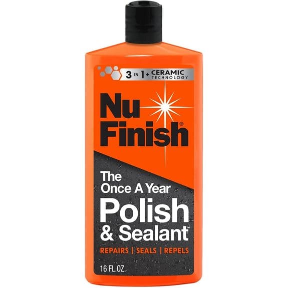 Nu Finish Car Polish and Sealant (3-in-1 Ceramic Technology)