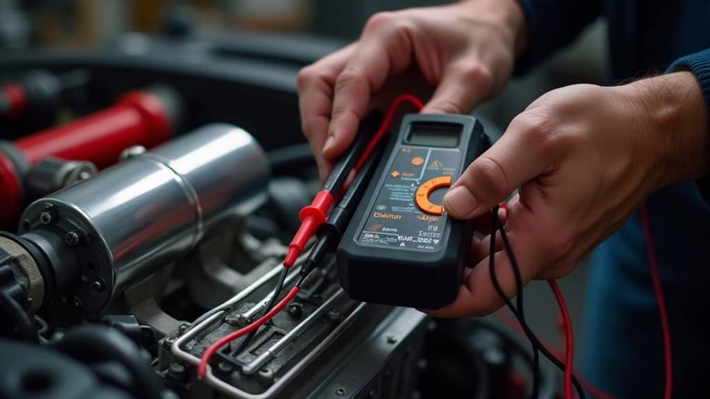 check ignition coil resistance