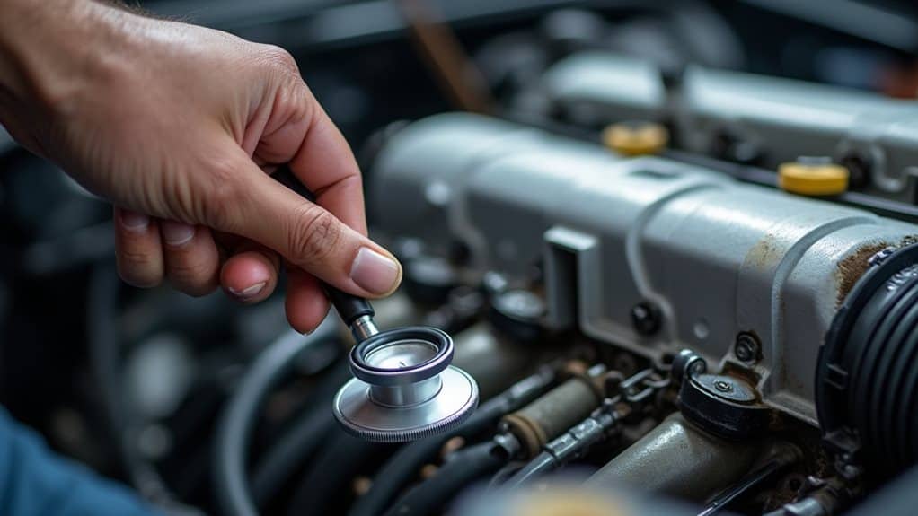 diagnose engine knocking systematically