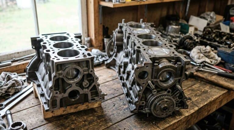 engine assembly components comparison