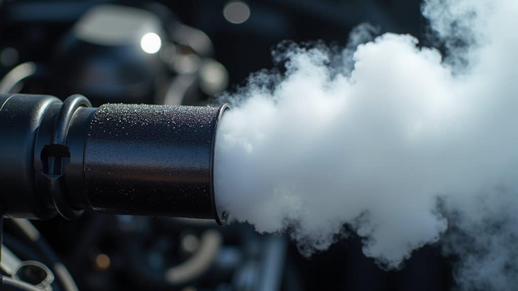 exhaust design influences smoke