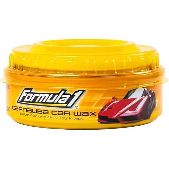 Formula 1 Carnauba Wax Paste - High Gloss & Water Beading
