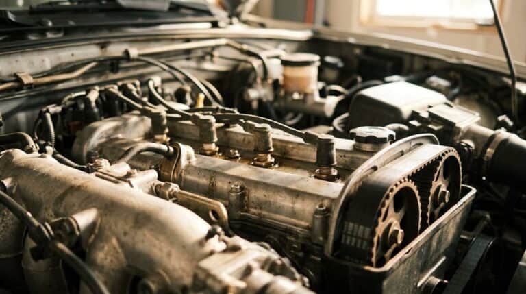 idle engine knocking causes