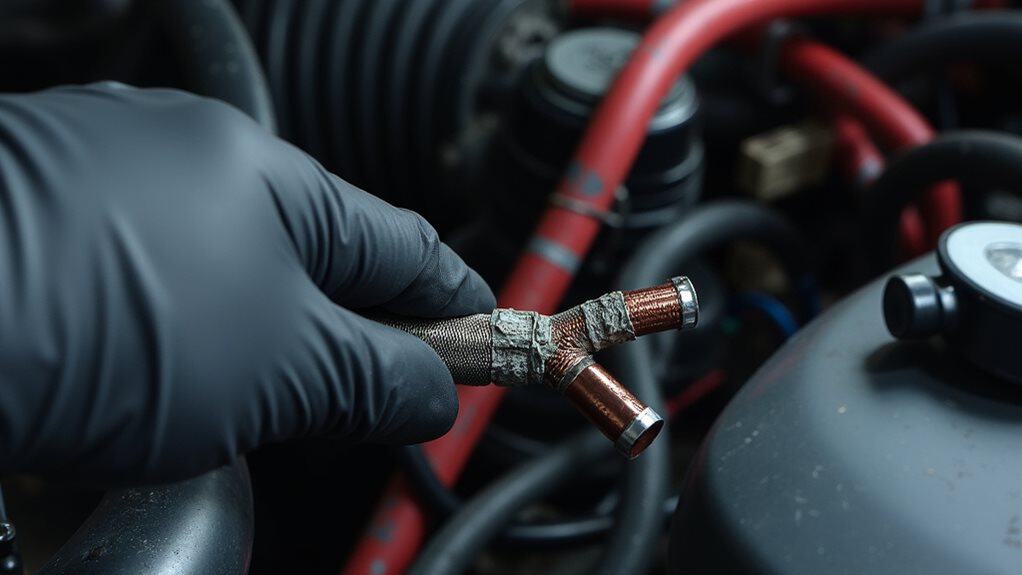 inspect test replace ground strap