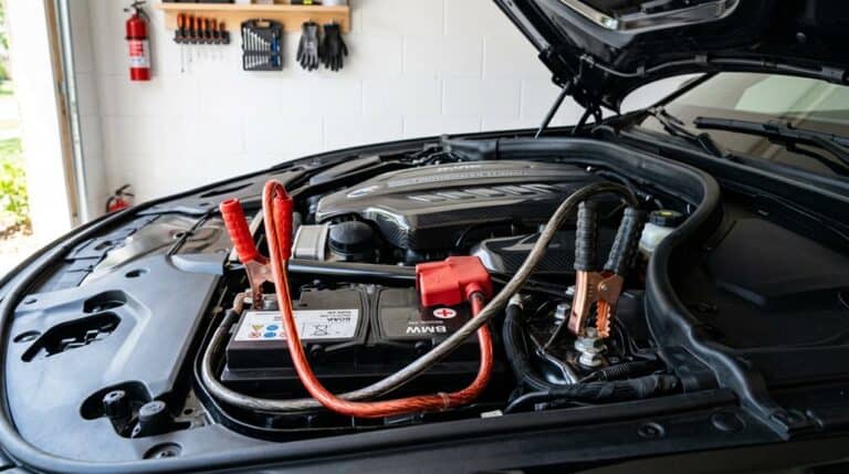jump start modern car safely