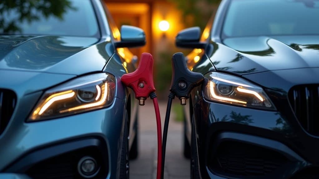 proper jumper cable connection