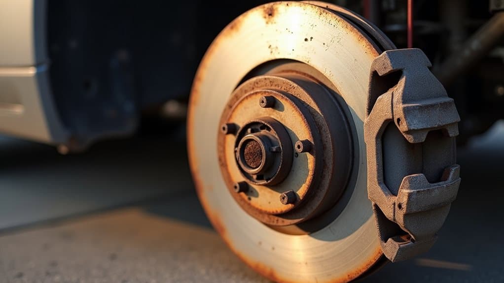 replace worn warped rotors