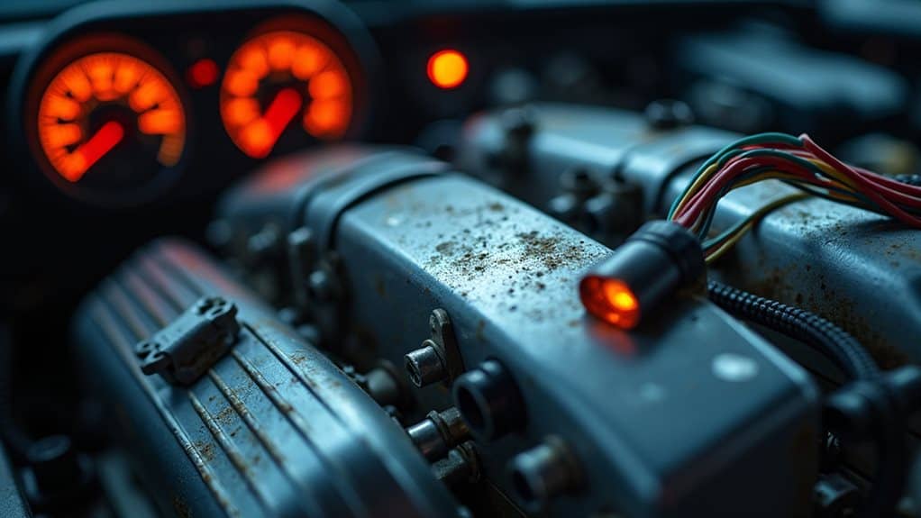 sensor malfunctions impair acceleration