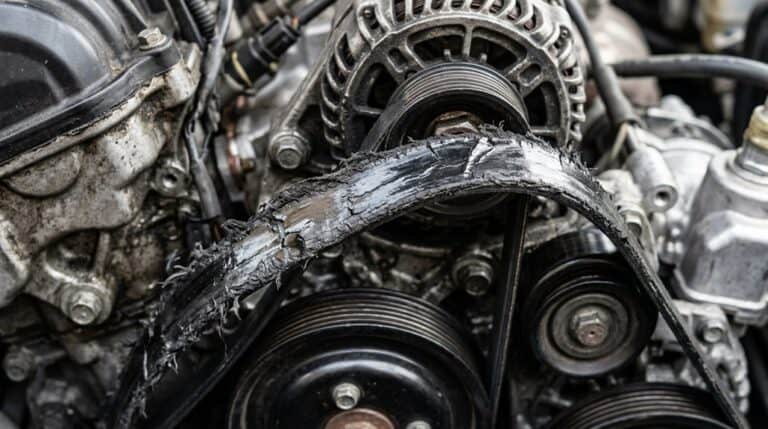 serpentine belt failure signs