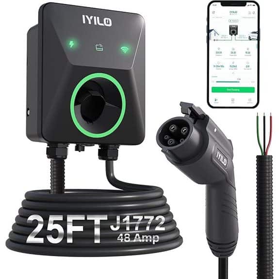 Level 2 EV Charger with Smart Features