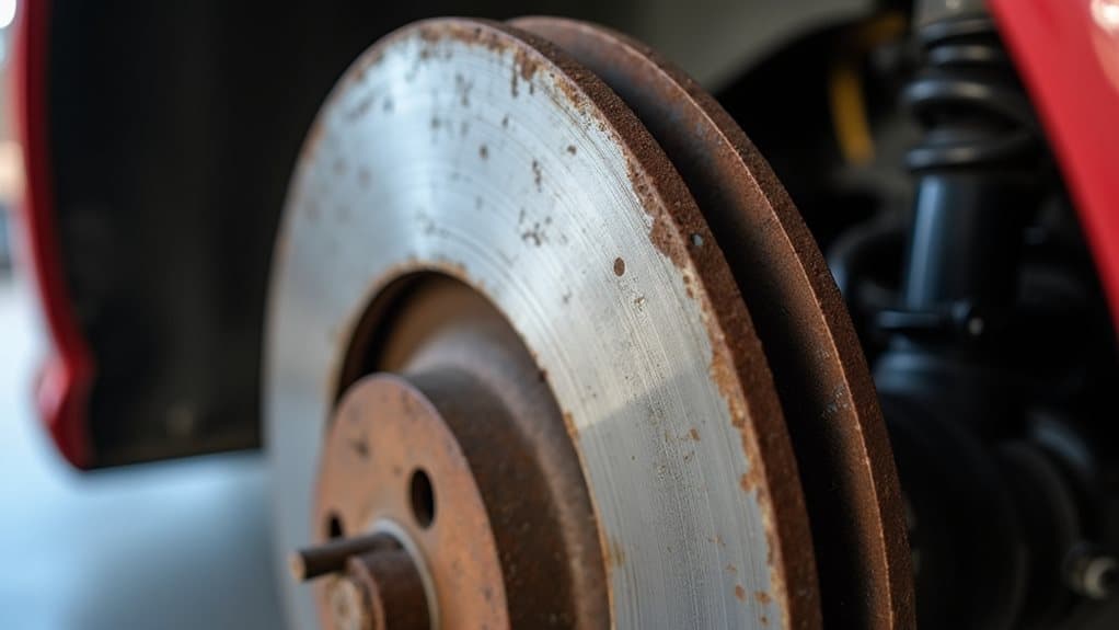 uneven braking and vibration
