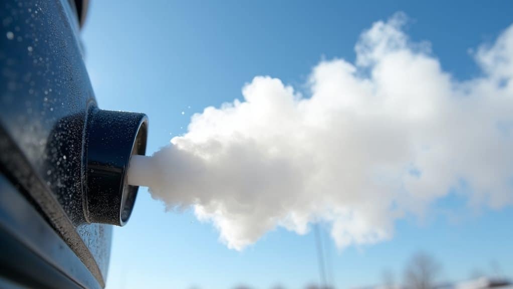 white smoke diagnostic indicators