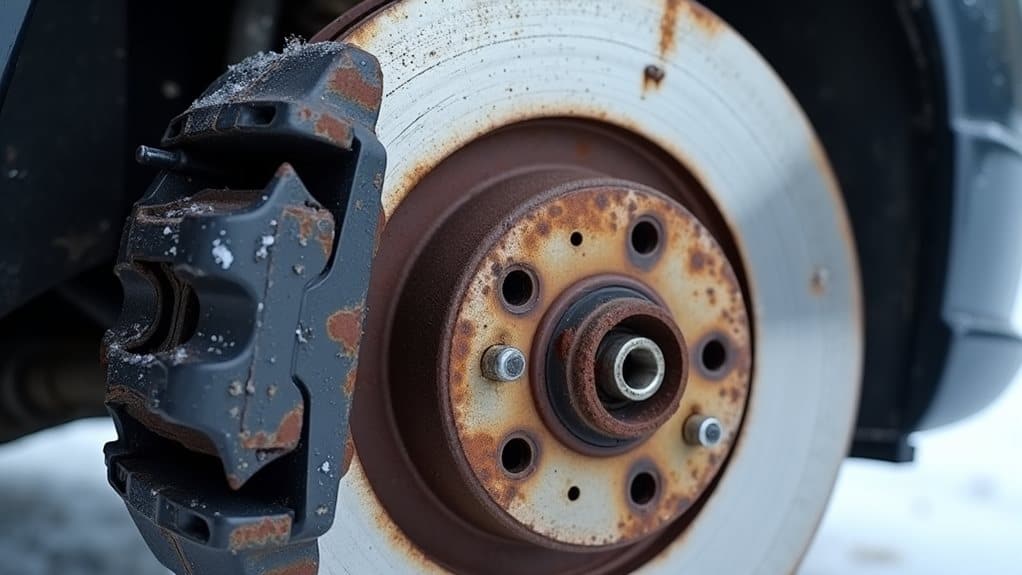 winter brake noise causes
