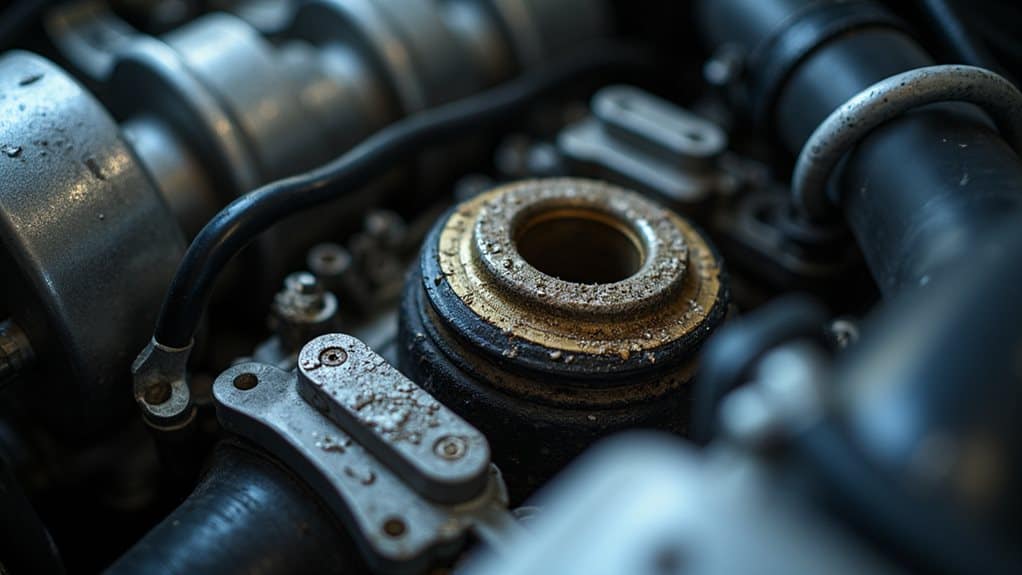 worn bearings cause knocking